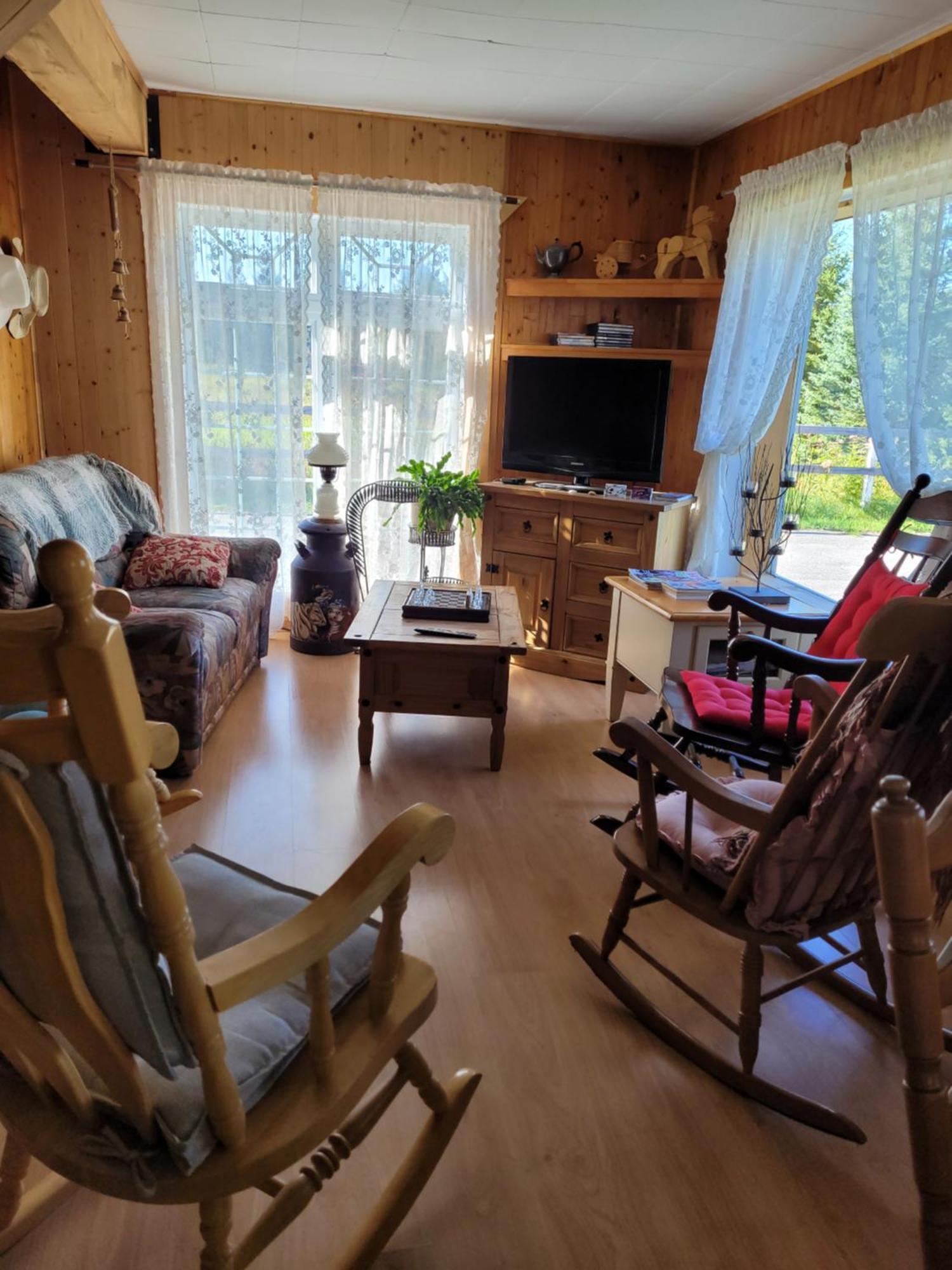 Le Gîte Du Gardien Blanc Saint-David-de-Falardeau Extérieur photo