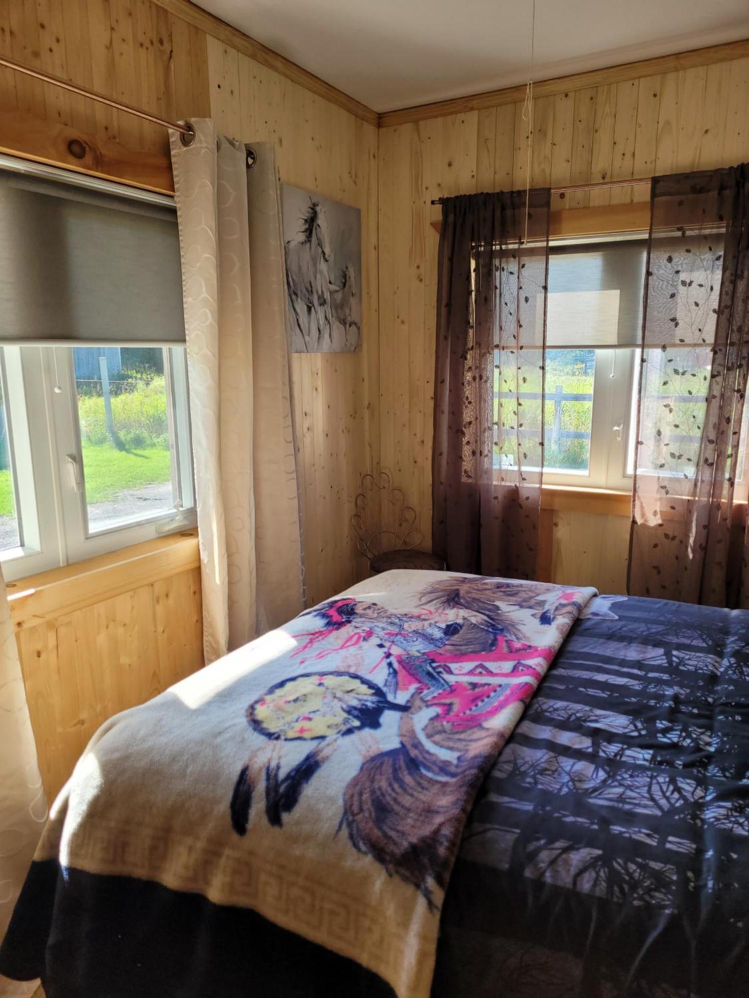 Le Gîte Du Gardien Blanc Saint-David-de-Falardeau Extérieur photo