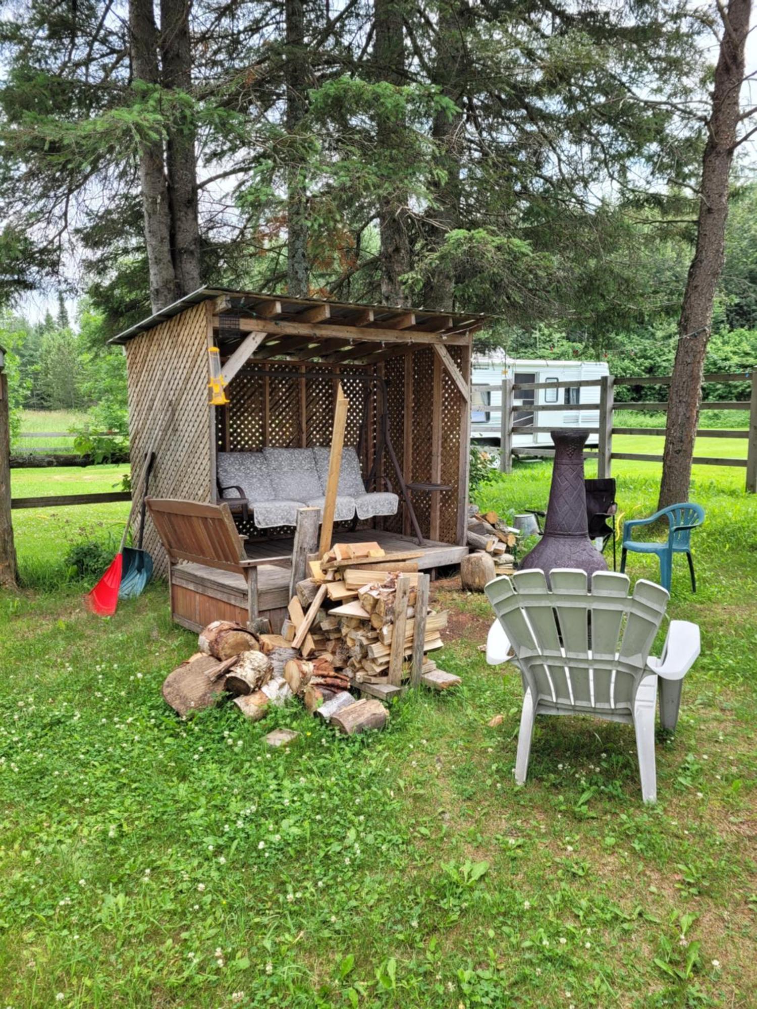 Le Gîte Du Gardien Blanc Saint-David-de-Falardeau Extérieur photo